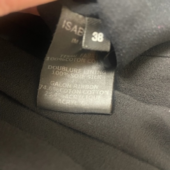 ISABEL MARANT Black Keyhole Mini Dress - Picture 8 of 11